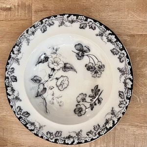 SUPER RARE Antique 1860 Imperial J & M. P.B & Co., Vine Border Transferware Bowl